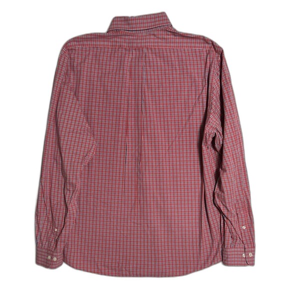 Brooks Brothers 1818 Regent Shirt Men’s L Red Button Down Plaid 100% Cotton - Picture 3 of 13